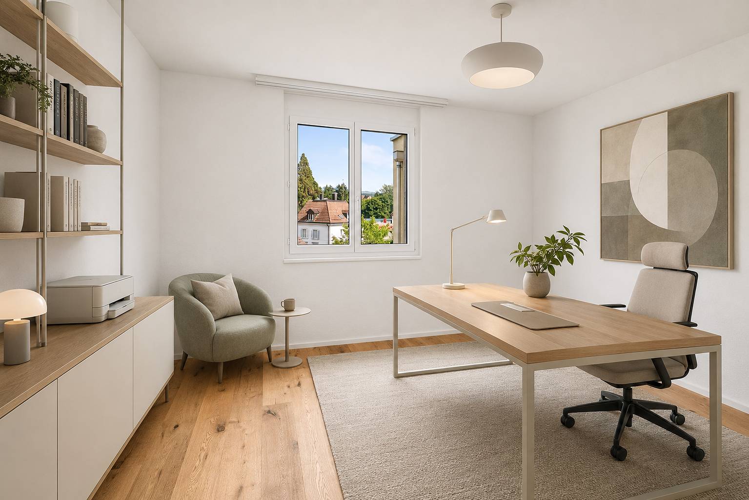 Stilvoll renovierte Eigentumswohnung mit grossem Balkon
