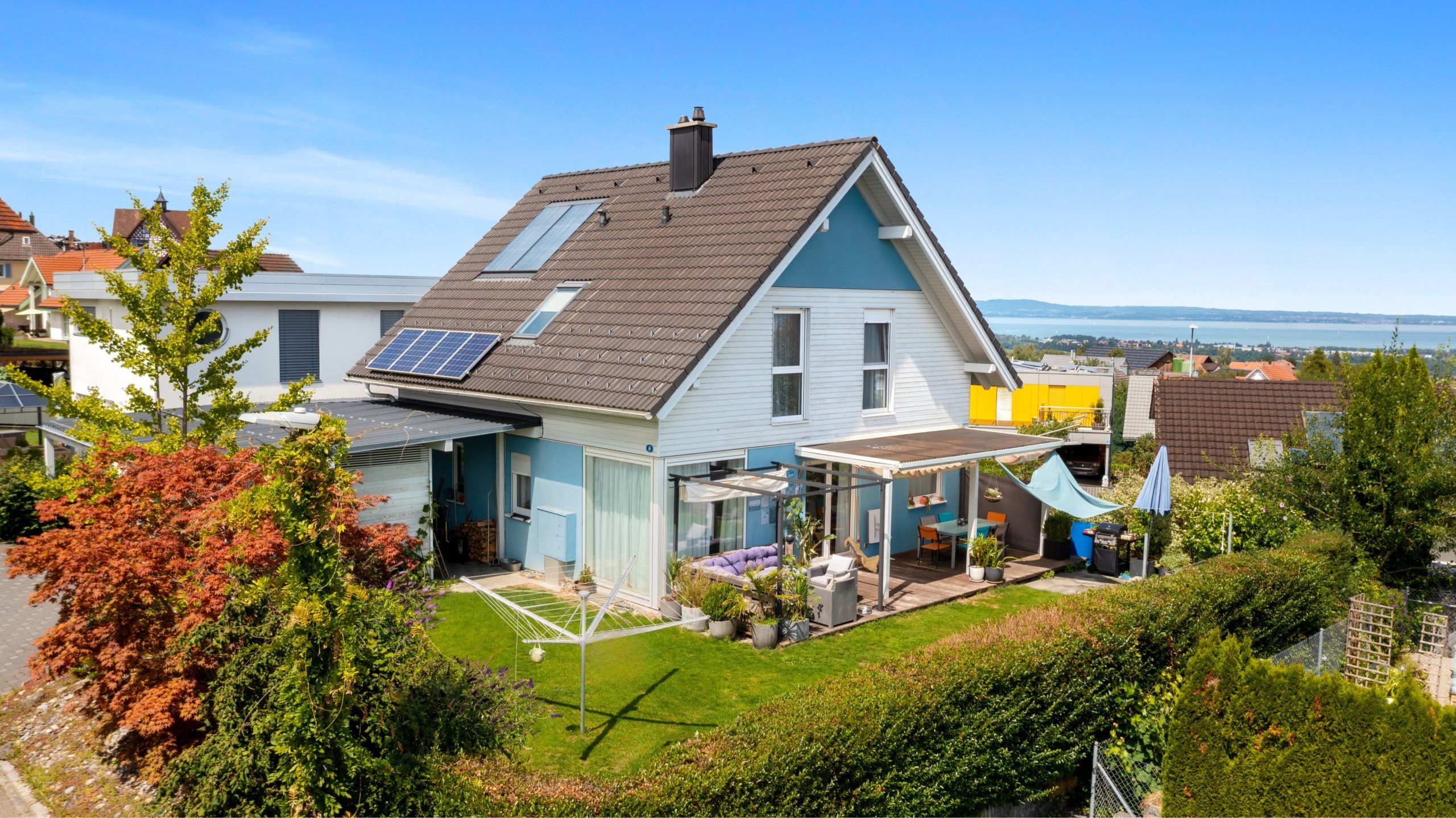 Freistehendes Einfamilienhaus mit grosszügigem Garten